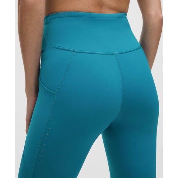 Fast and Free High-Rise Tight 25" (5 Pocket) - Hawaiian Blue - Picture 5 of 6